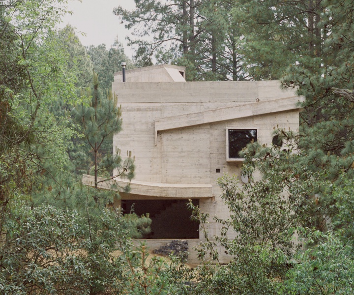 Architect Ludwig Godefroy Reimagines a Forest Cabin in Mexico as a Concrete Fortress