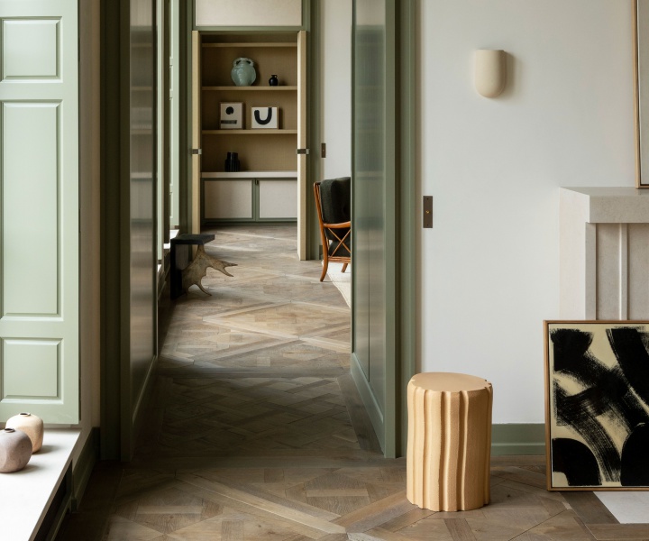Art, Design and Architecture Mellifluously Come Together in a Parisian Apartment by AFTER BACH