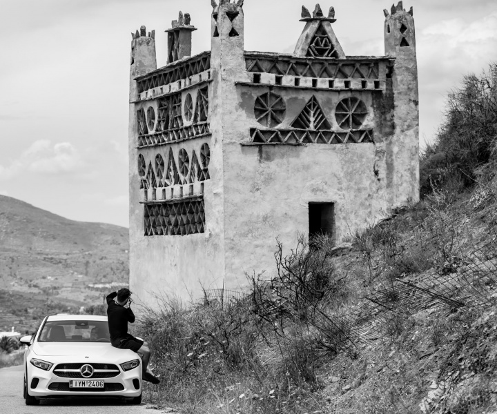 A Midsummer Day's Dream in the New A-Class on Tinos Island