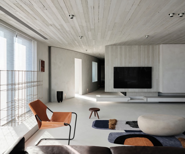 A Starkly Minimalist Apartment in Taiwan is a Retreat of Poetic Soulfulness