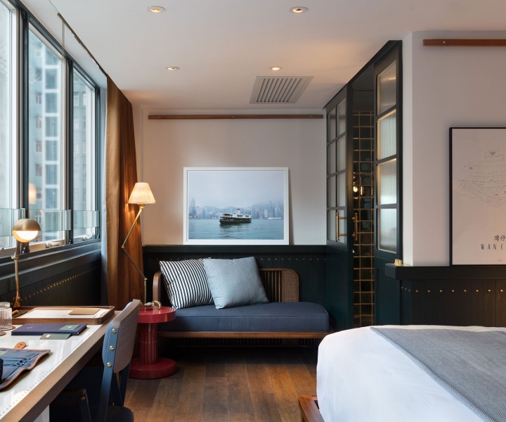 Maritime Nostalgia Infuses the Redesign of Hong Kong's Fleming Hotel