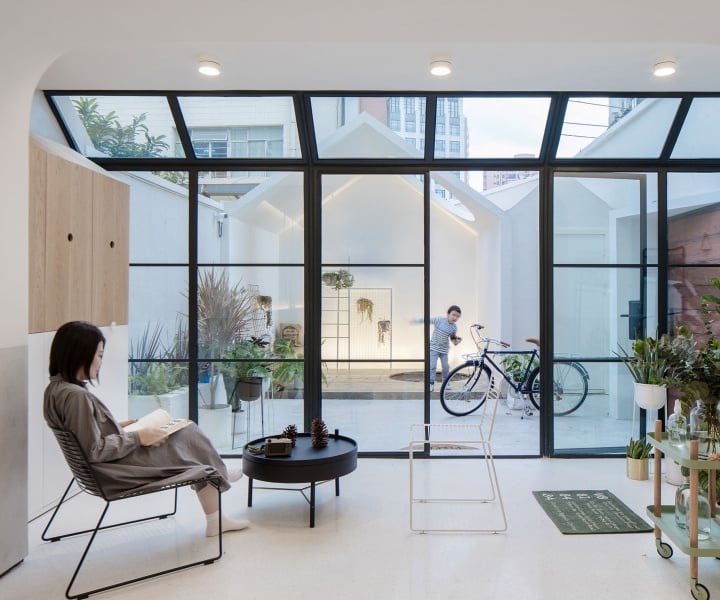 A Family House of Playful Modularity and Minimalist Elegance in Shanghai