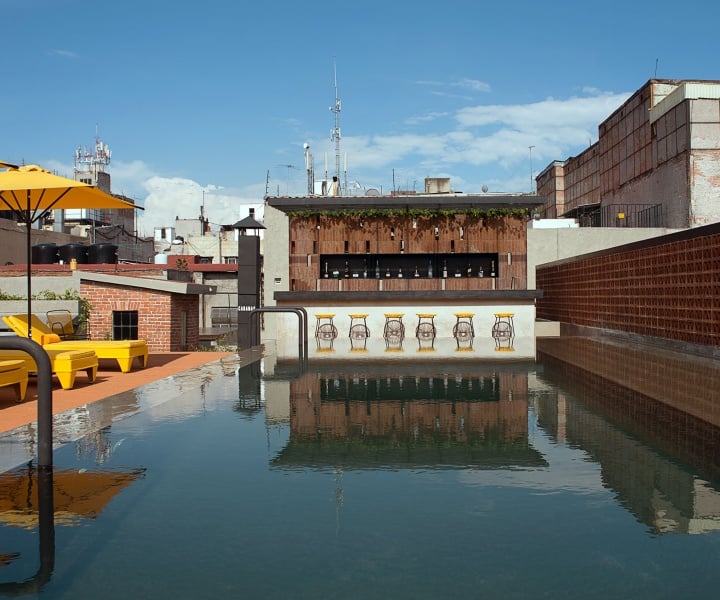 A 17th Century Colonial Palace Is Transformed Into The Downtown Hotel And Hostel In Mexico City