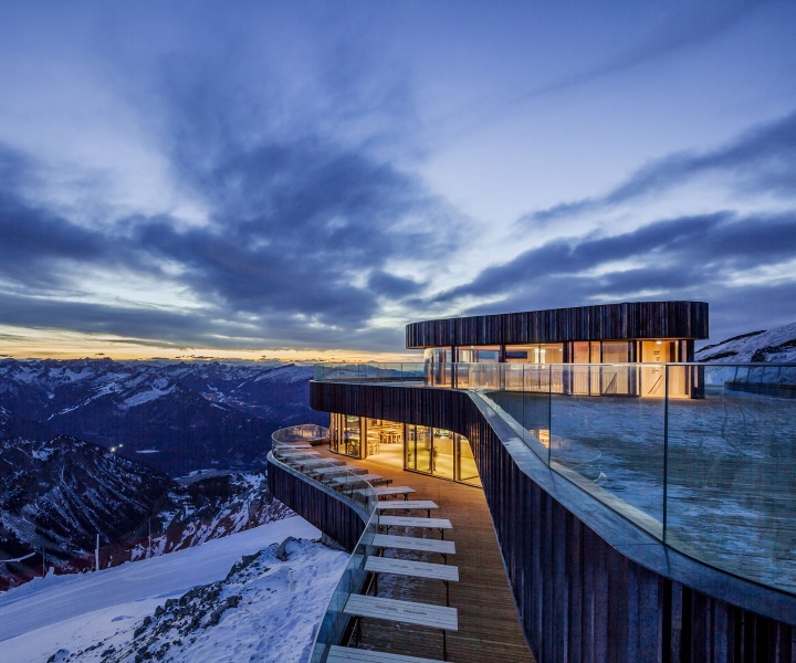 The Alpine Modernism of Nebelhorn Summit Restaurant
