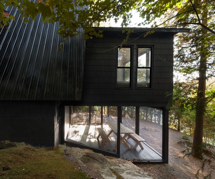 An A-Frame Storybook Hideaway in Canada’s Laurentian Mountains