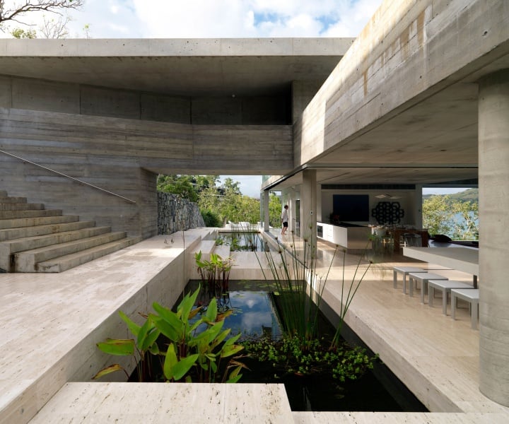 Tropical Minimalism: the Solis Ηouse by Renato d'Ettorre Architects
