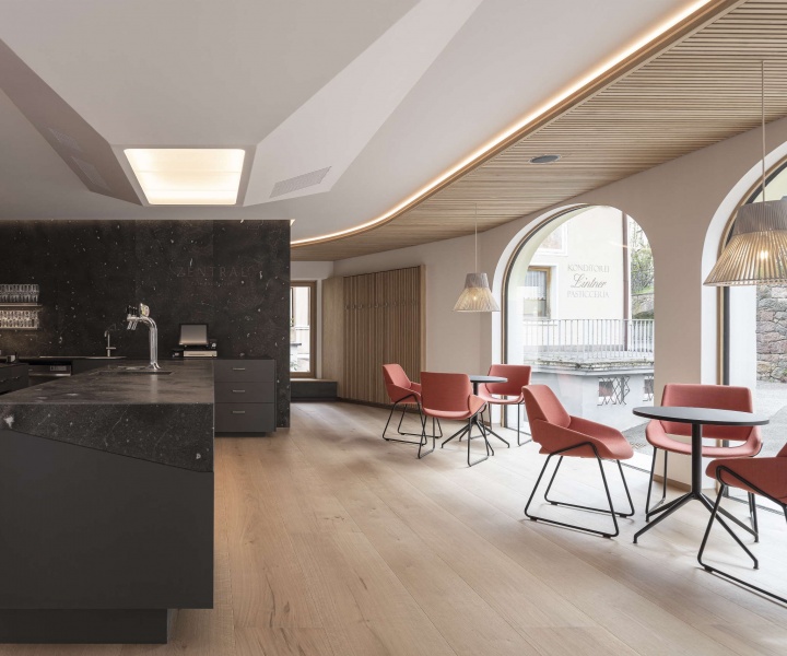 Zentral Café Restaurant Reinterprets Alpine Vernacular with Contemporary Finesse