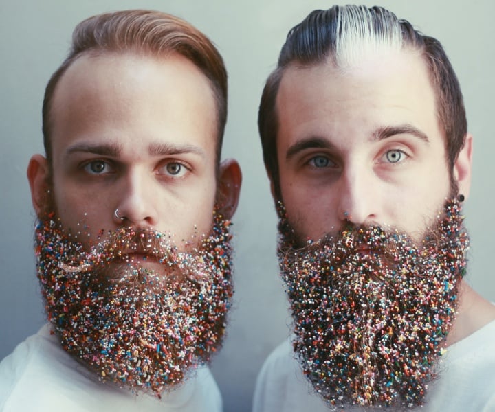 The Gay Beards: Glitter Moustaches and Flower Beards Straight out of Portland, Oregon