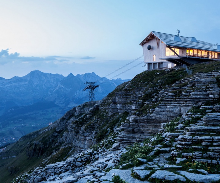 Peak Hour: Gipfelrestaurant on Mount Chäserrugg by Herzog & de Meuron