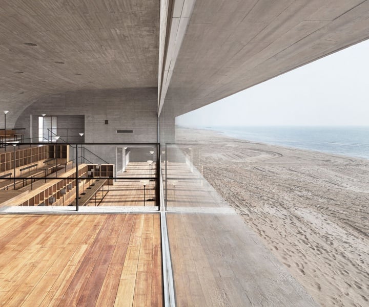 High by the Beach: Seashore Library by Vector Architects