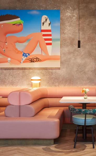 An Australian All-Day Restaurant in London is an Urban Oasis of Art Deco Glamour