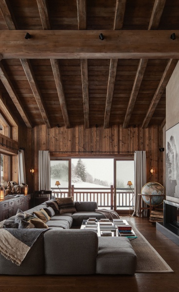 Chalet Nê: A Mountain Getaway in France is Suspended Between the Alps and the Himalayas