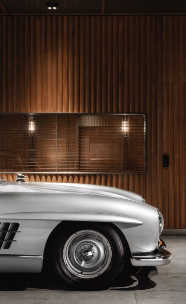 A Private Showroom in Hong Kong Celebrates Iconic Sports Cars with Retro-Modern Sophistication